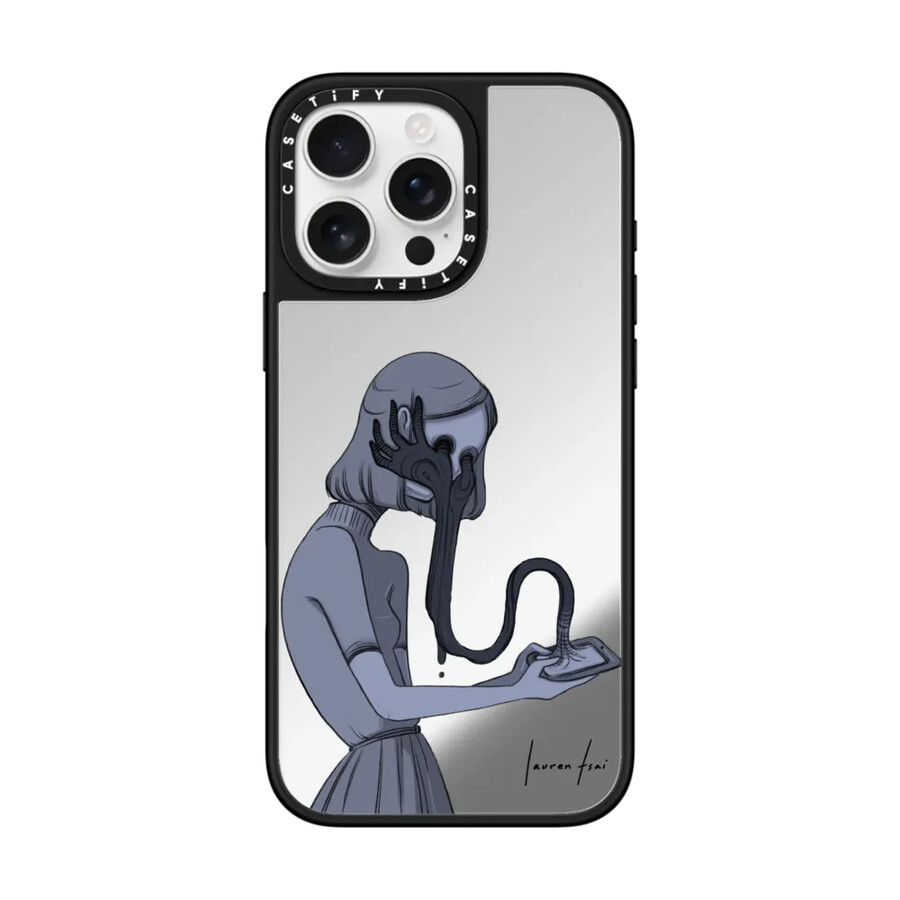 funda de espejo lonely world con magsafe