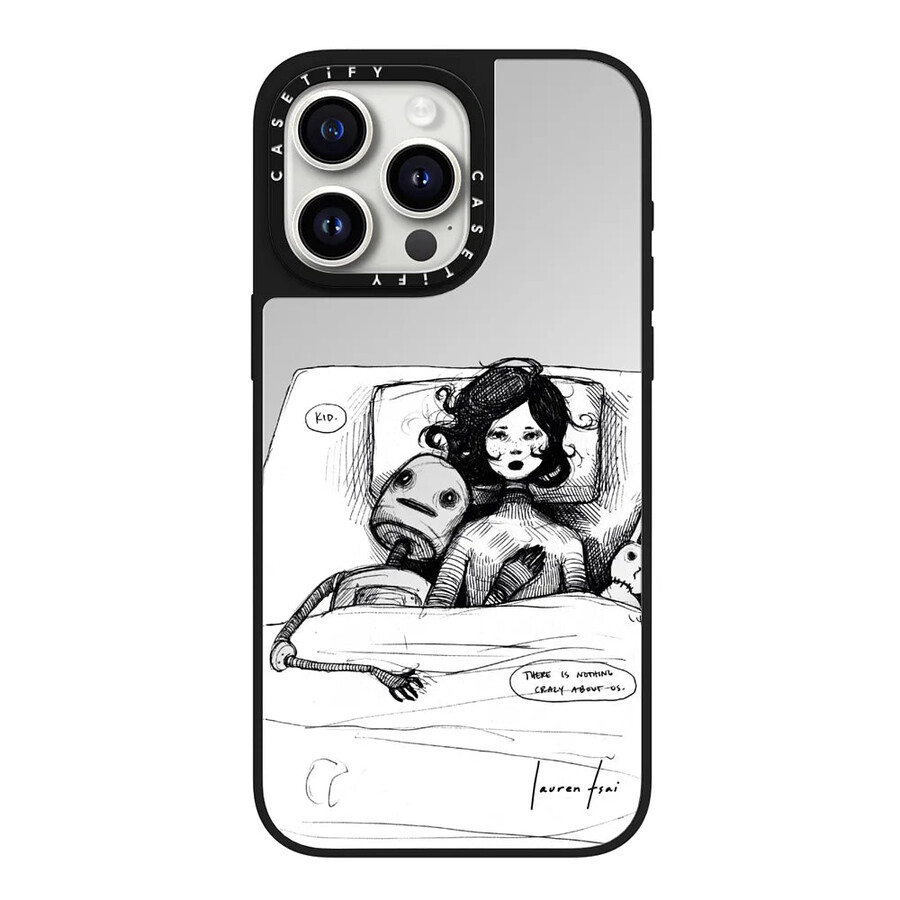 funda de espejo crazy about us con magsafe