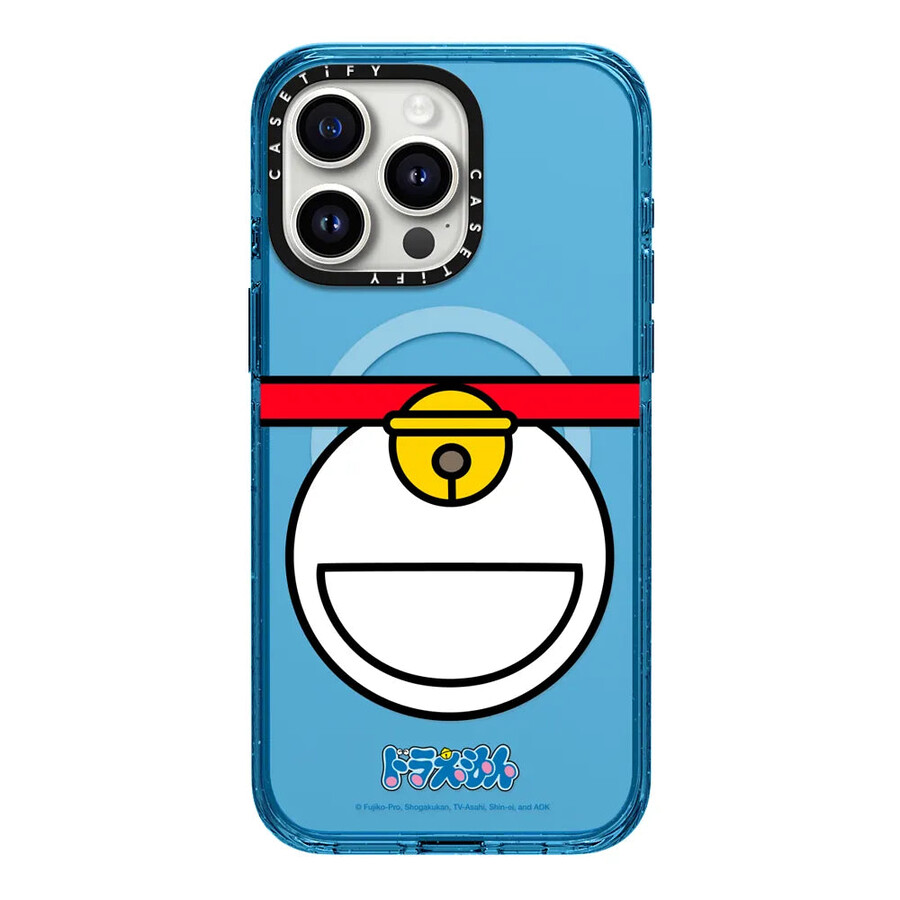 estuche doraemon bell - edición estuche azul con magsafe