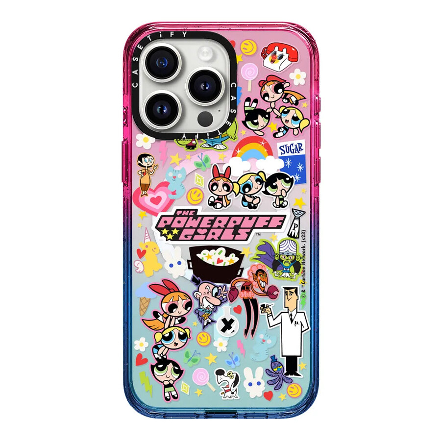 estuche stickermania de las chicas superpoderosas con magsafe