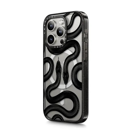 serpiente real negra con magsafe