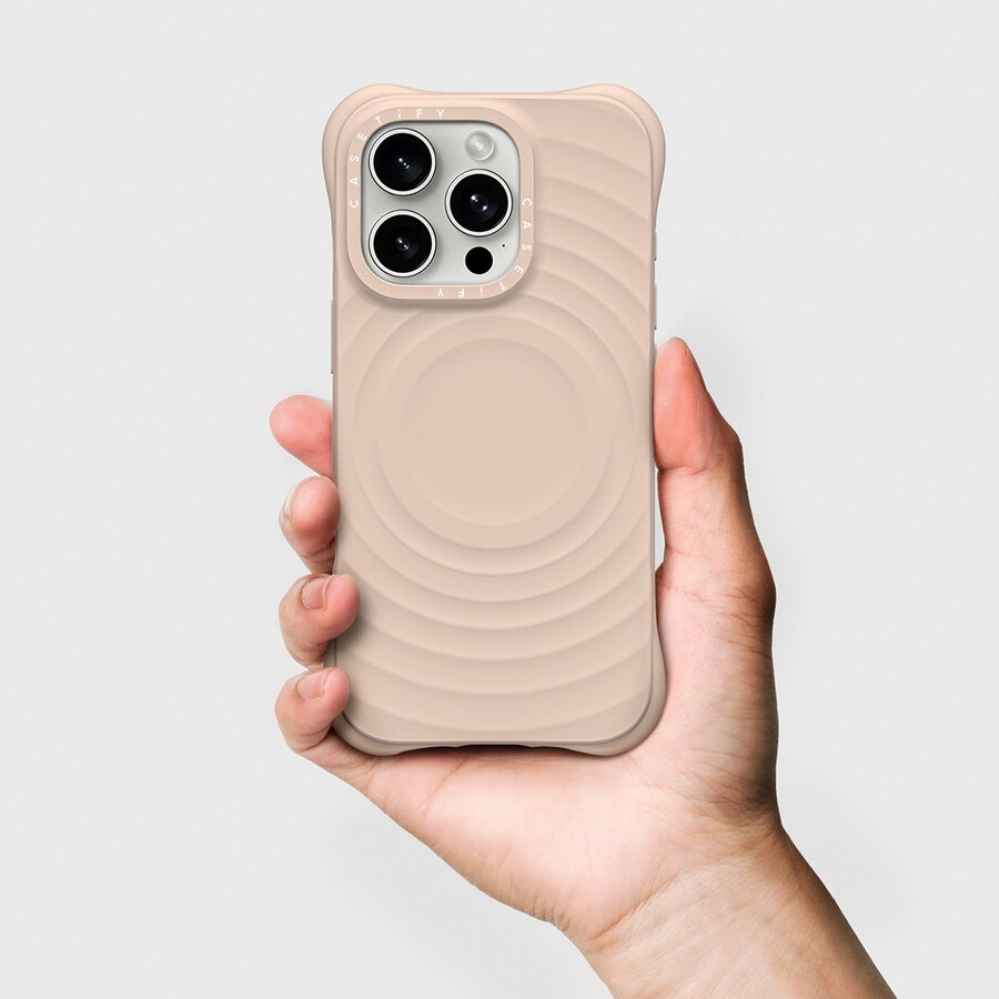 estuche ripple - avena con magsafe